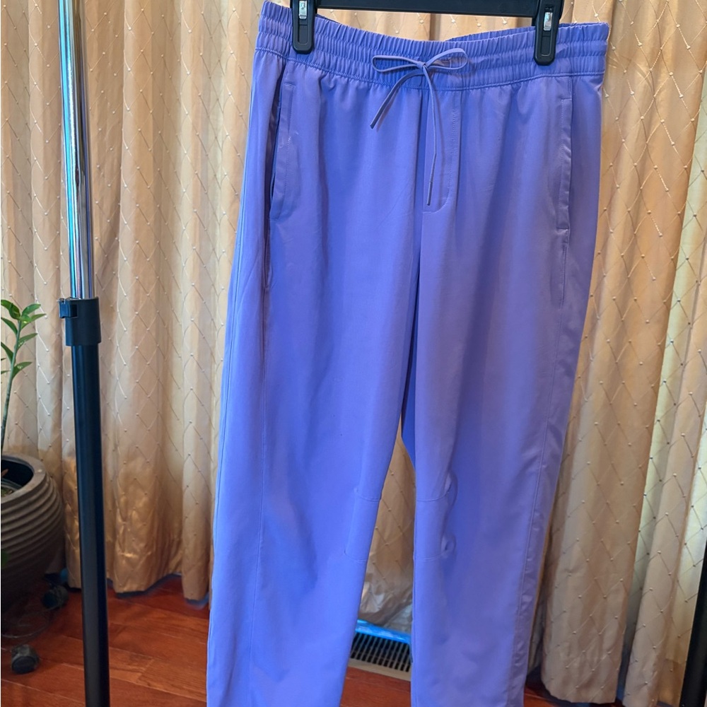 Athleta Lavender Drawstring Jogger Pants
